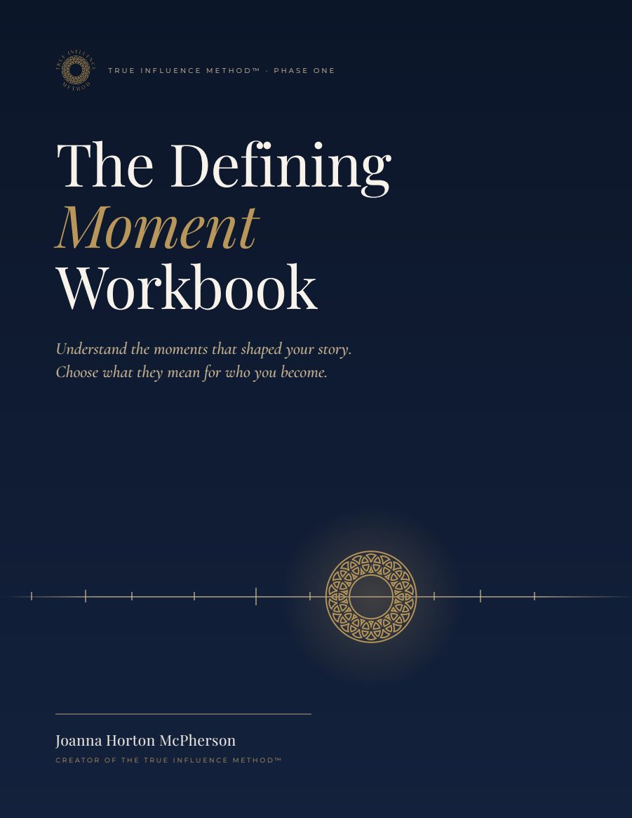 Cover of The Defining Moment Workbook